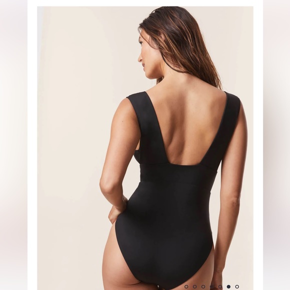 Andie Sample The Mykonos Black One Piece Swimsuit size S - Picture 2 of 5